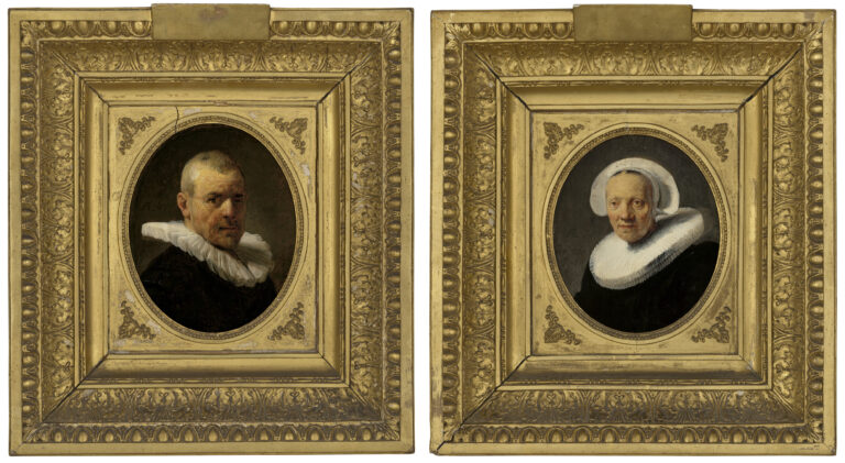 Rembrandt, Portrait of Jan Willemsz. van der Pluym and Jaapgen Carels. Courtesy of Christie's Images Ltd.