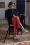 Jean-Luc Godard. Foto Niccolo Quaresima