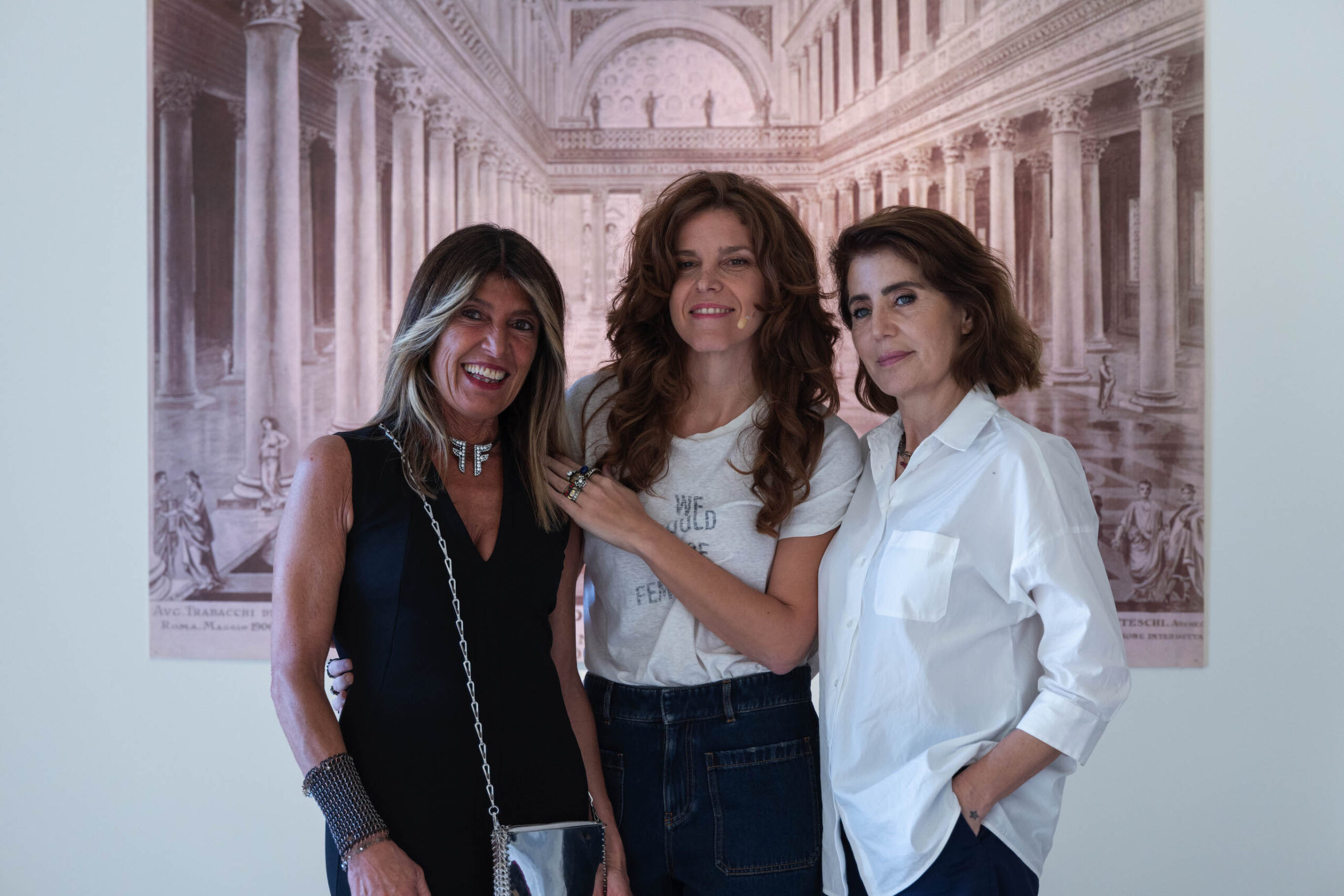 Giovanna Caruso Fendi, Silvia Giambrone e Paola Ugolini, Photo: MonkeysVideoLab