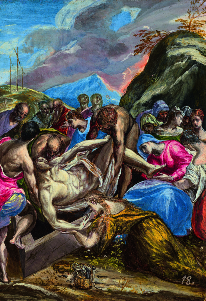 El Greco, The Entombment of Christ. Courtesy of Christie's Images Ltd.