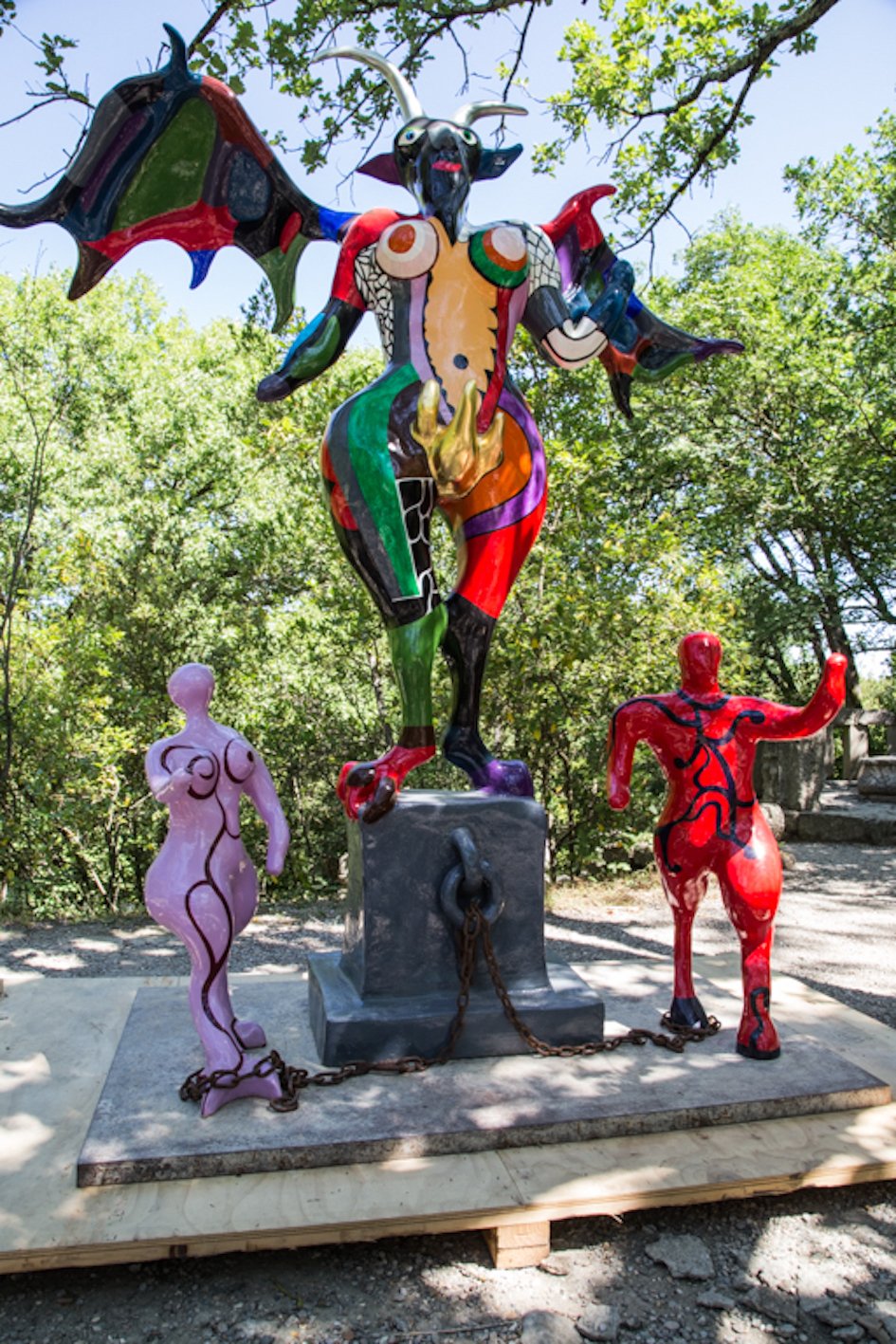 Niki De Saint Phalle, Il Grande Diavolo © Niki Charitable Art Foundation. Courtesy: Sacro Bosco Bomarzo. Photo: Giancarlo Campoli