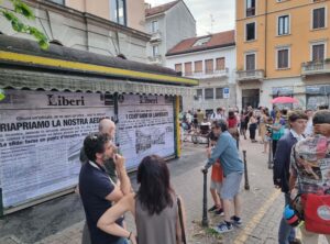 AEdicola Lambrate a Milano. Un’edicola restituita al quartiere tra editoria, arte e musica