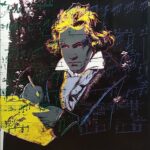 Andy-Warhol, Beethoven, inchiostri serigrafici su carta