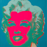 Andy-Warhol, Marilyn Monroe, serigrafia su carta