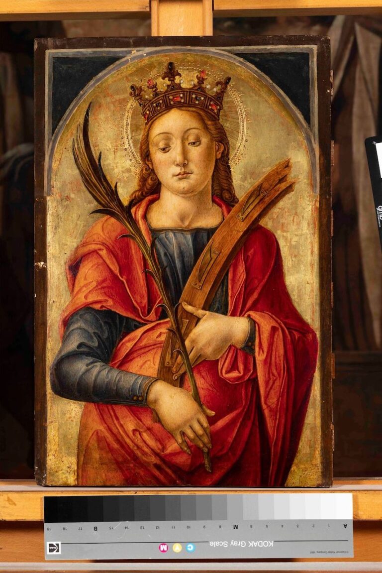 Antonio Vivarini (attr.), Santa Caterina, 1440 - 1445 circa. Acquisto 2022 Galleria dell’Accademia, Venezia