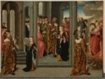 Artista fiammingo (fine XV - inizio XVI secolo), Storie di santa Caterina d’Alessandria, Musei Nazionali di Genova