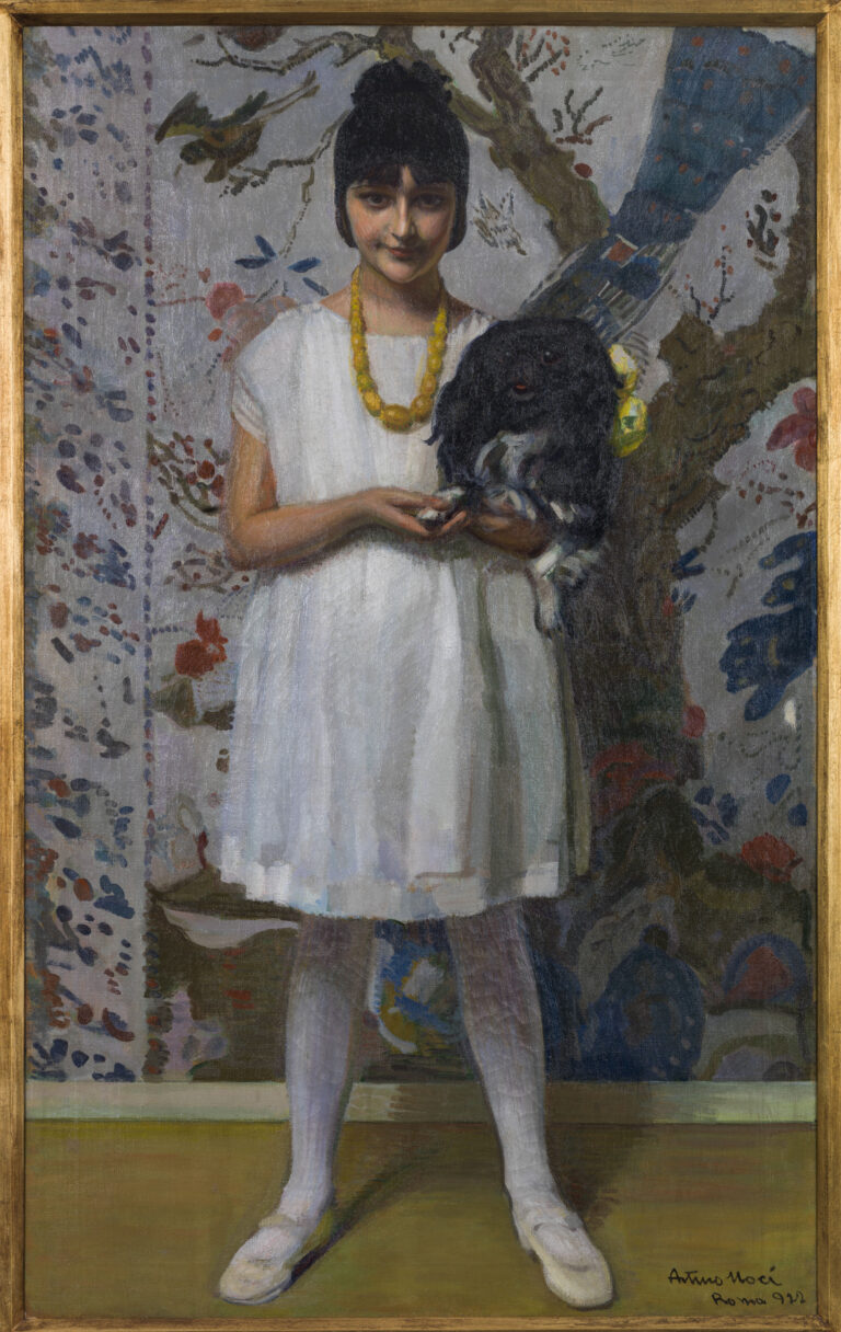 Arturo Noci, Ritratto di Marcella Rossellini, 1922, Mart