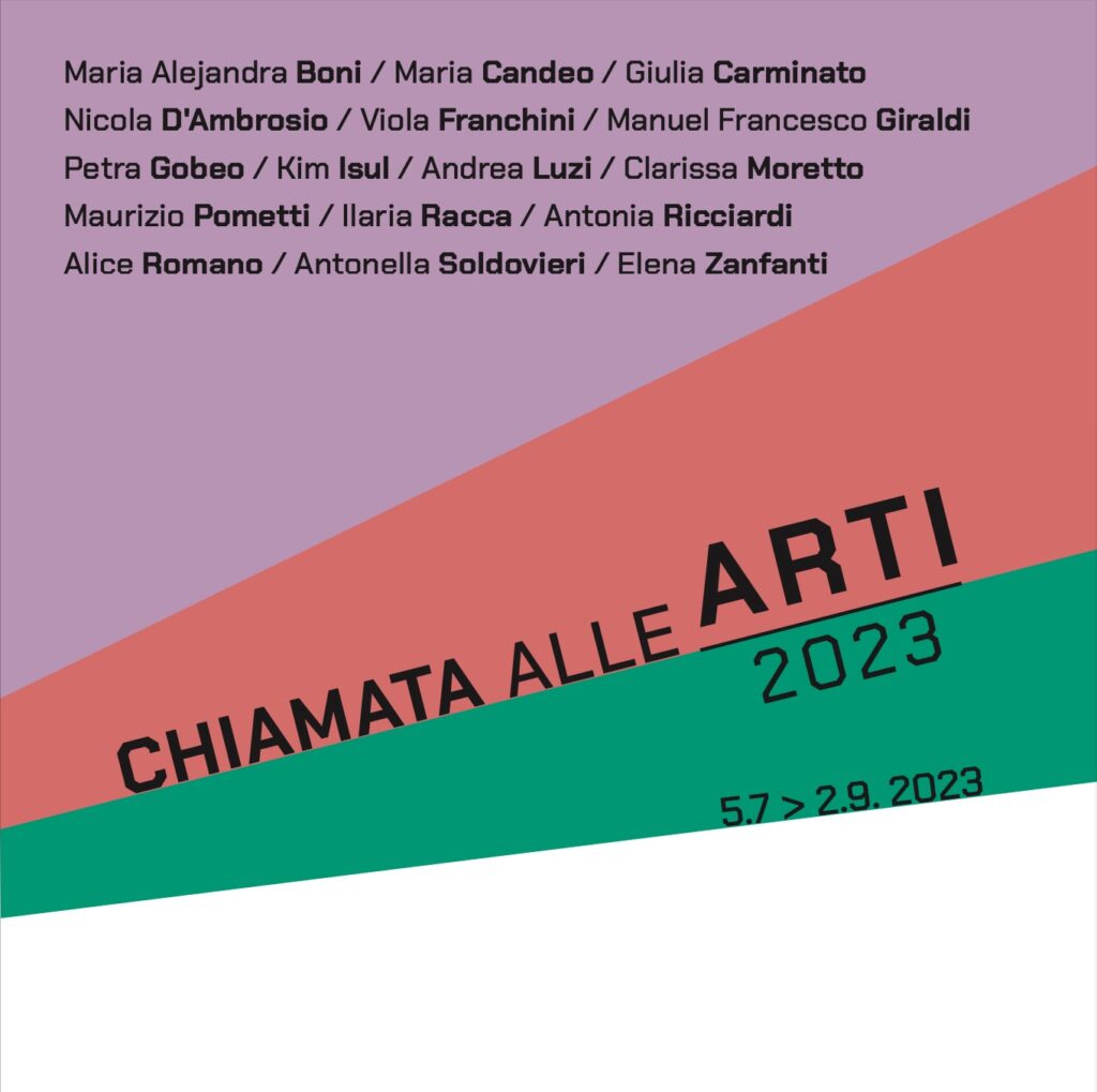 Chiamata alle Arti 20223 Chiamata alle Arti | 2023