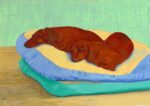 David Hockney, Dog Painting 19, 1995 &copy; David Hockney. Photo Richard Schmidt Collection The David Hockney Foundation