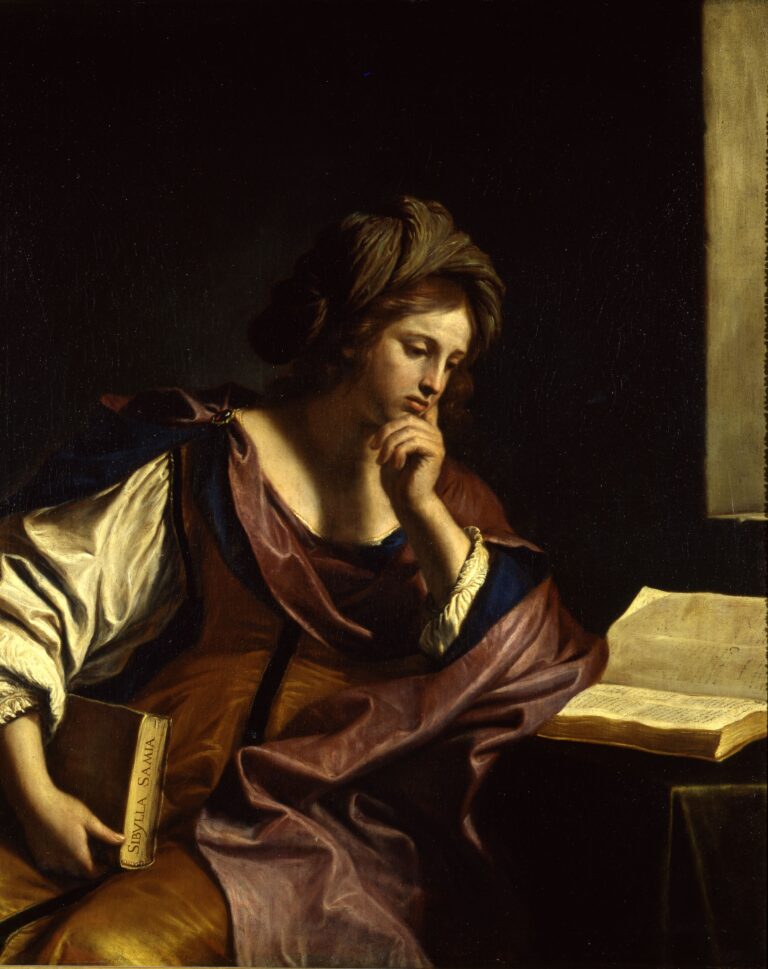 G.F. Barbieri detto il Guercino, Sibilla Samia, olio su tela, Musei Nazionali di Genova – Palazzo Reale