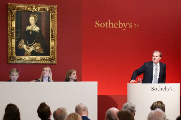 Old Masters da Sotheby's Londra. Photo: Haydon Perrior. Courtesy of Sotheby's