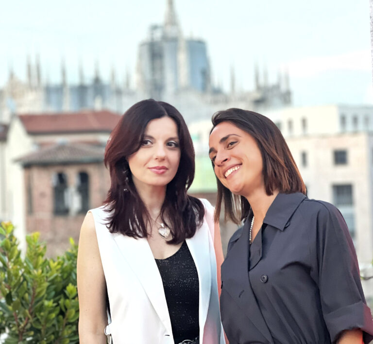 Helga Marsala, Caterina Cagnazzo - Wellio Duomo, Milano. Presentazione dell'opera 'Days' di Lorenza Longhi. Ph. Alessio Lavacchi