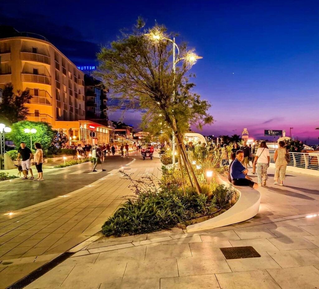 Il nuovo lungomare di Cattolica