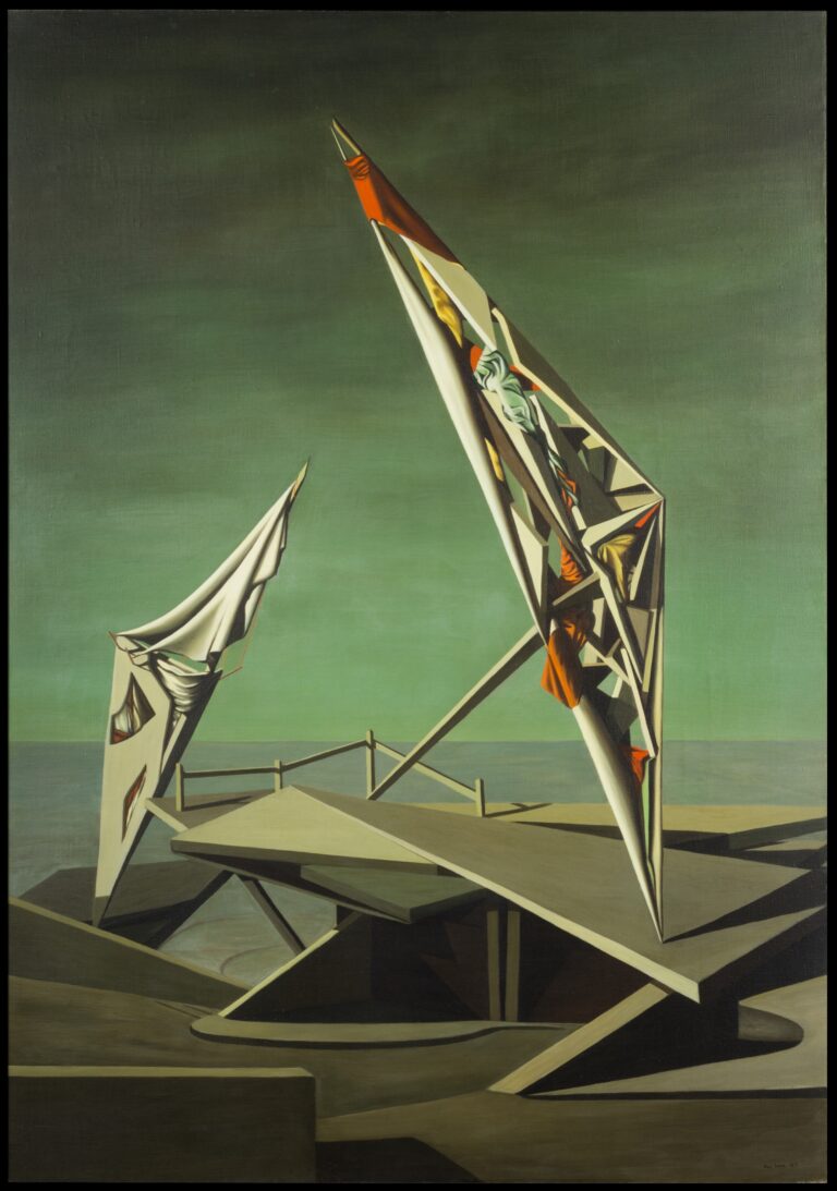 Kay Sage, Ring of Iron, Ring of Wool, 1947 Image courtesy Mint Museum