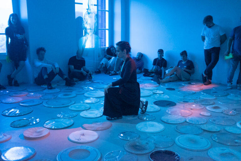 La Caccia, performance per Mezz'aria, Palazzo Fabroni, Pistoia, 2023