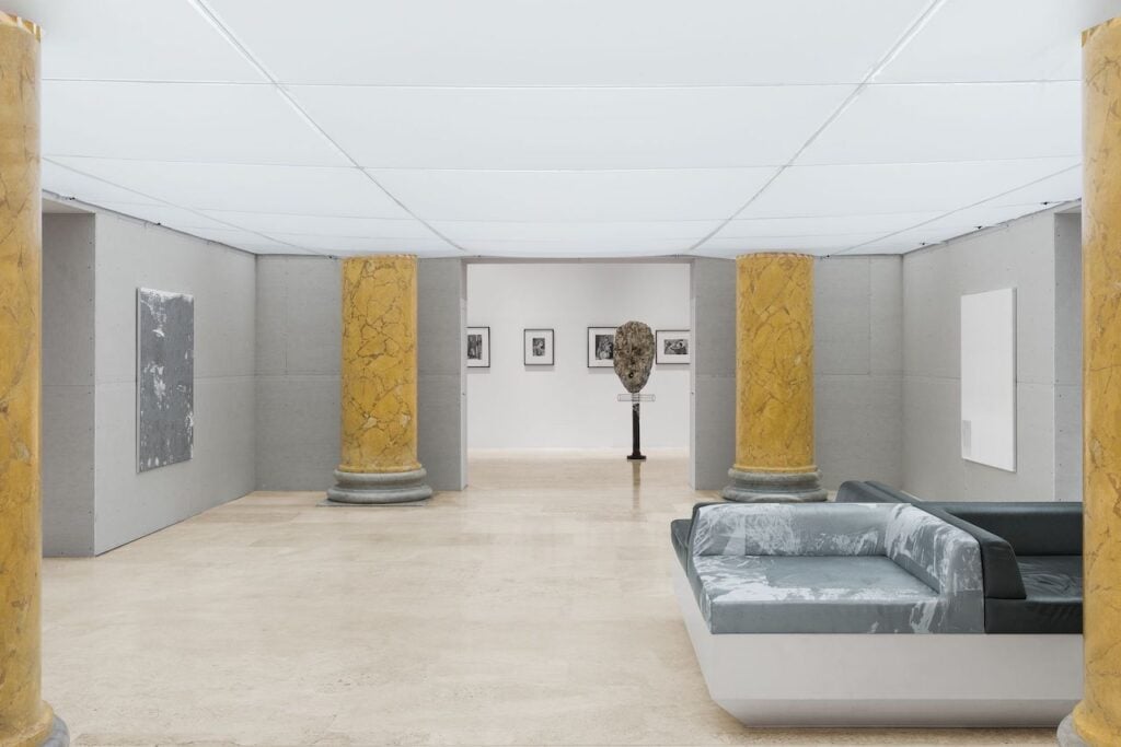 Lorenza Longhi, installation view of FUORI, 17° Quadriennale Di Roma. Palazzo delle Esposizioni, Rome. Courtesy Fondazione La Quadriennale di Roma, Ph. DSL Studio