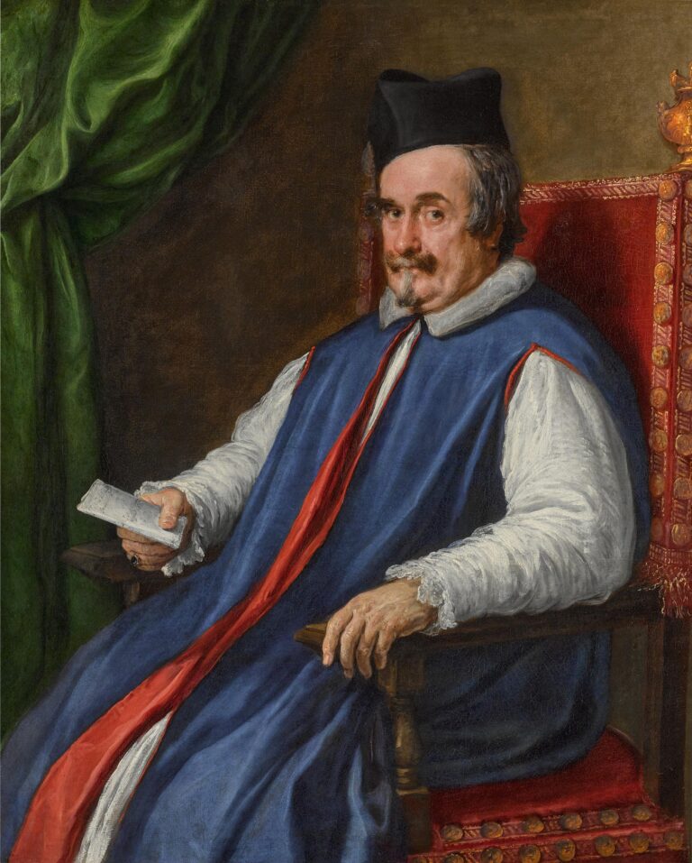 Diego Rodríguez de Silva y Velázquez and Pietro Martire Neri, Portrait of Monsignor Cristoforo Segni. Courtesy of Sotheby's