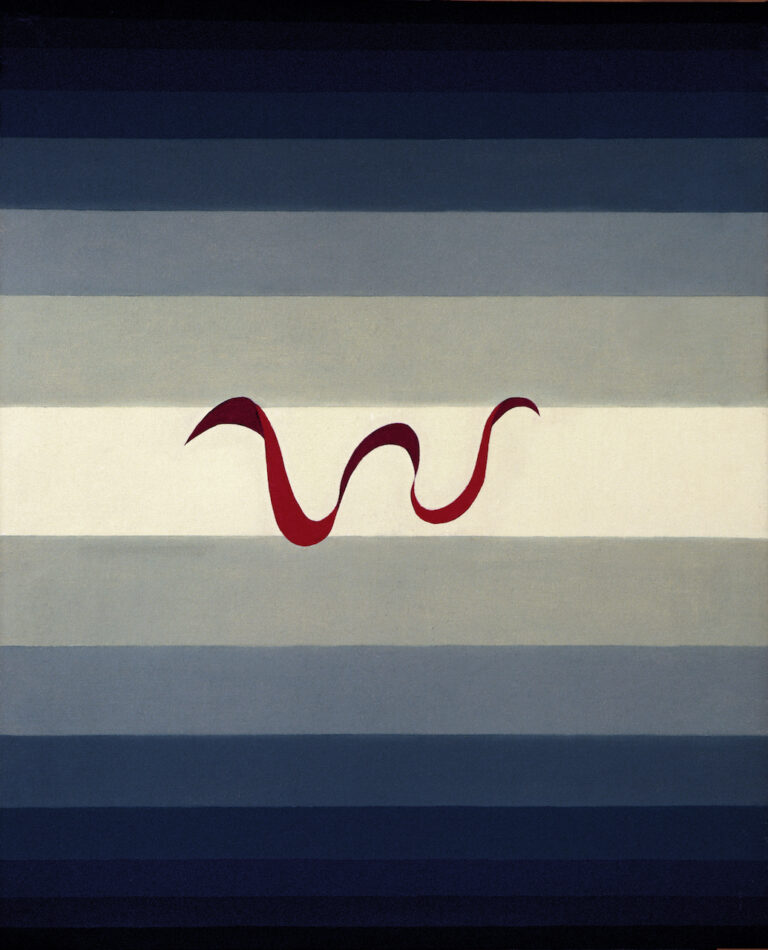 Lucio Saffaro, Il Modulo (Opus LXXV), 1961, olio su tela, Fondazione Lucio Saffaro, Bologna