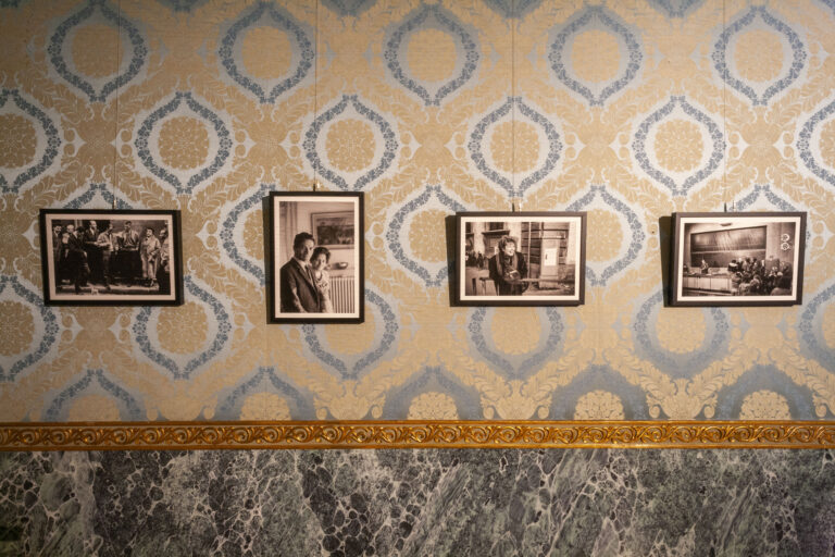 Mario Dondero - La libertà e l'impegno, installation view at Palazzo Reale, Milano, 2023. Photo Nicola Cazzulo