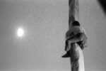 Mario Dondero, L'uomo che voleva raggiungere la luna, Festa del maggio, Accettura, Lucania, 1994