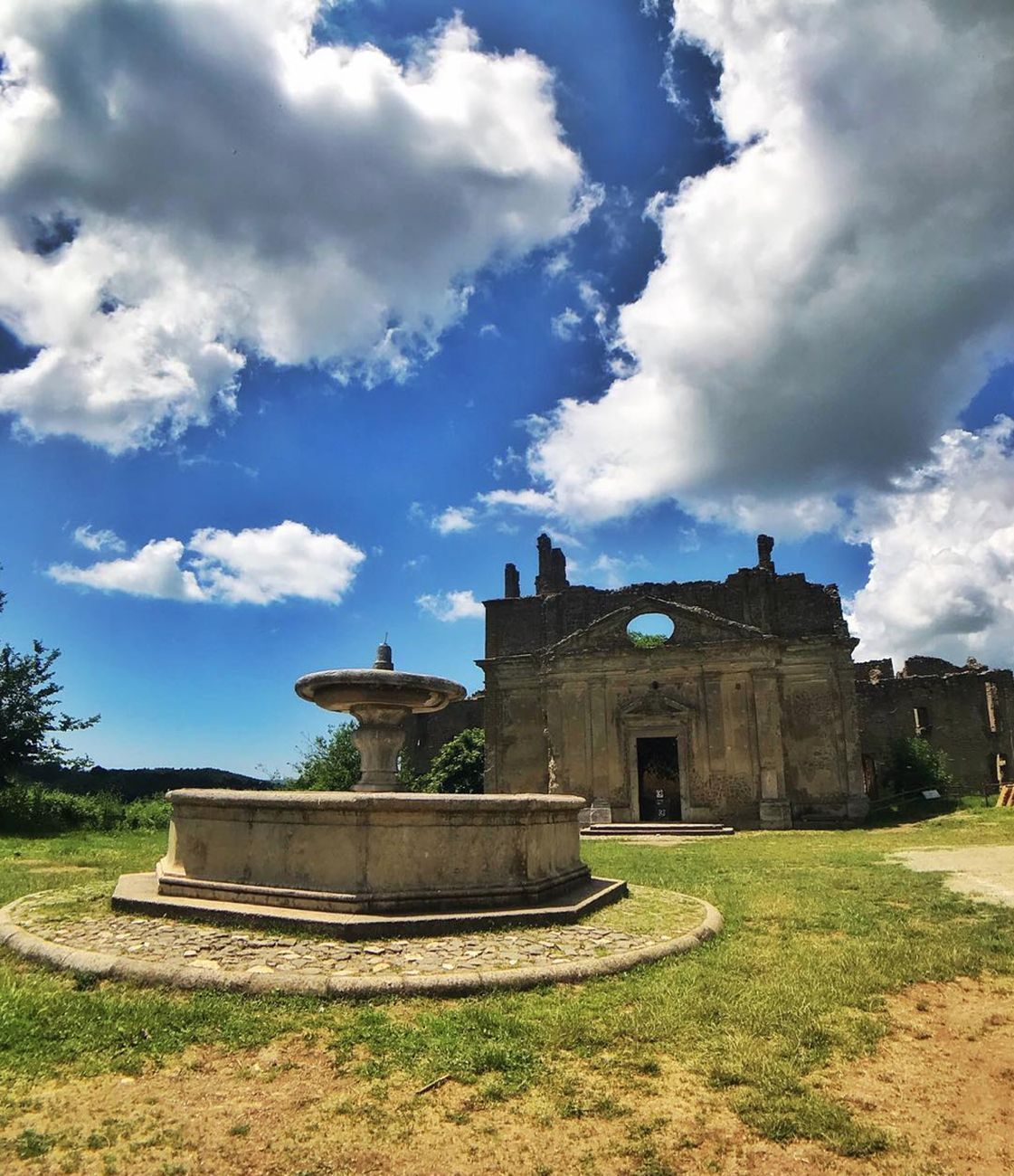 Monterano tra terra e aria, 2018. Photo Anna Pisano