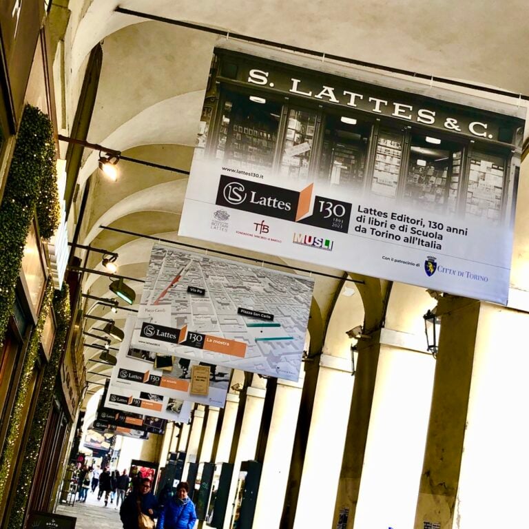 Mostra 130 anni di Lattes sotto i portici, Torino, 2023