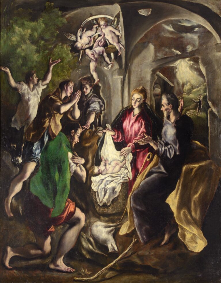 Museo Colegio Patriarca - El Greco- Adorazione dei pastori