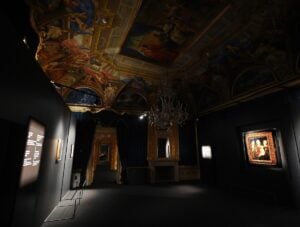 Perugino e Alberto Burri a confronto sull’uso del nero. La mostra a Perugia