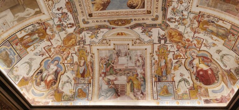 Palazzo Lateranense, Sala di Daniele Abbattimento delle statue pagane. Photo Thomas Villa
