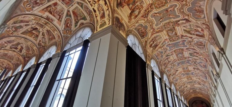 Palazzo Lateranense, loggia piano nobile. Photo Thomas Villa