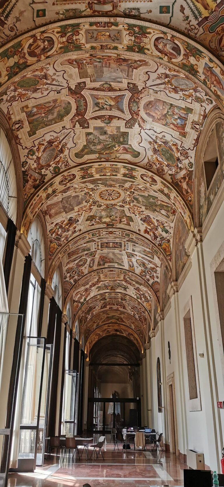 Palazzo Lateranense, loggia. Photo Thomas Villa