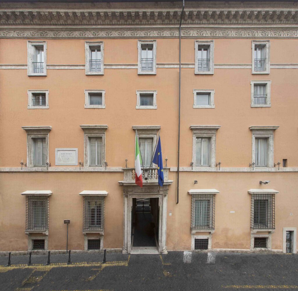 Roma, Palazzo Mattei di Paganica, sede di Spazio Treccani Arte