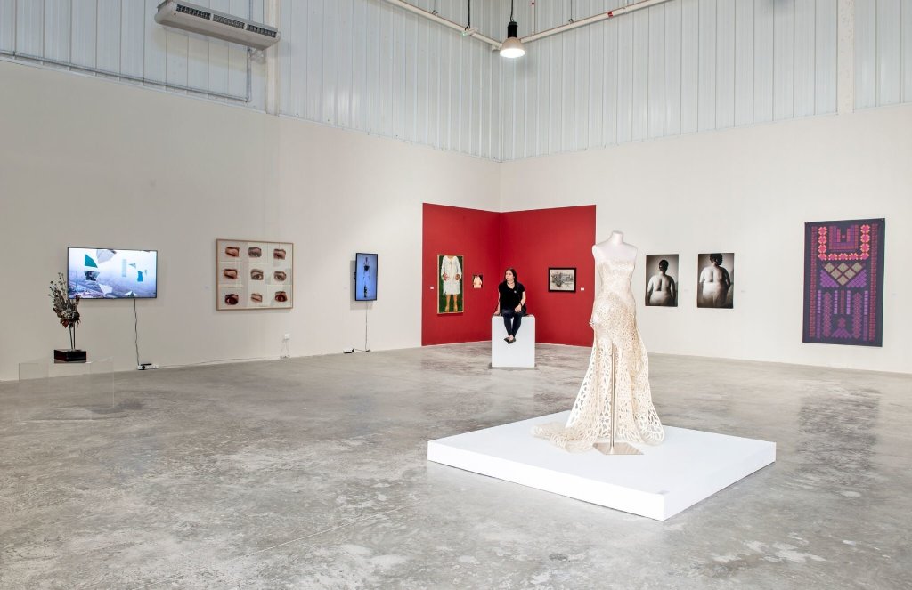 Personal Revolutions, 2019, installation view, Concrete, Dubai. Courtesy: Atassi Foundation. Photo: Nairy Shahinian