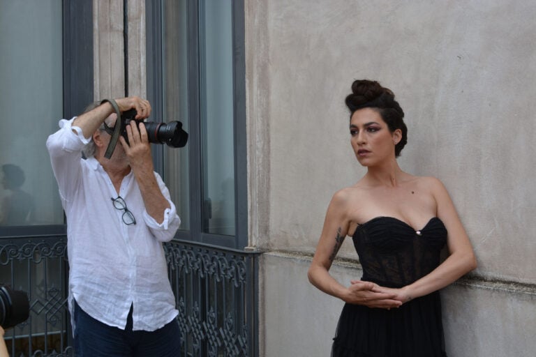 Piero Gemelli durante il workshop a Corigliano Calabro Fotografia, 2023. Photo Manuela De Leonardis