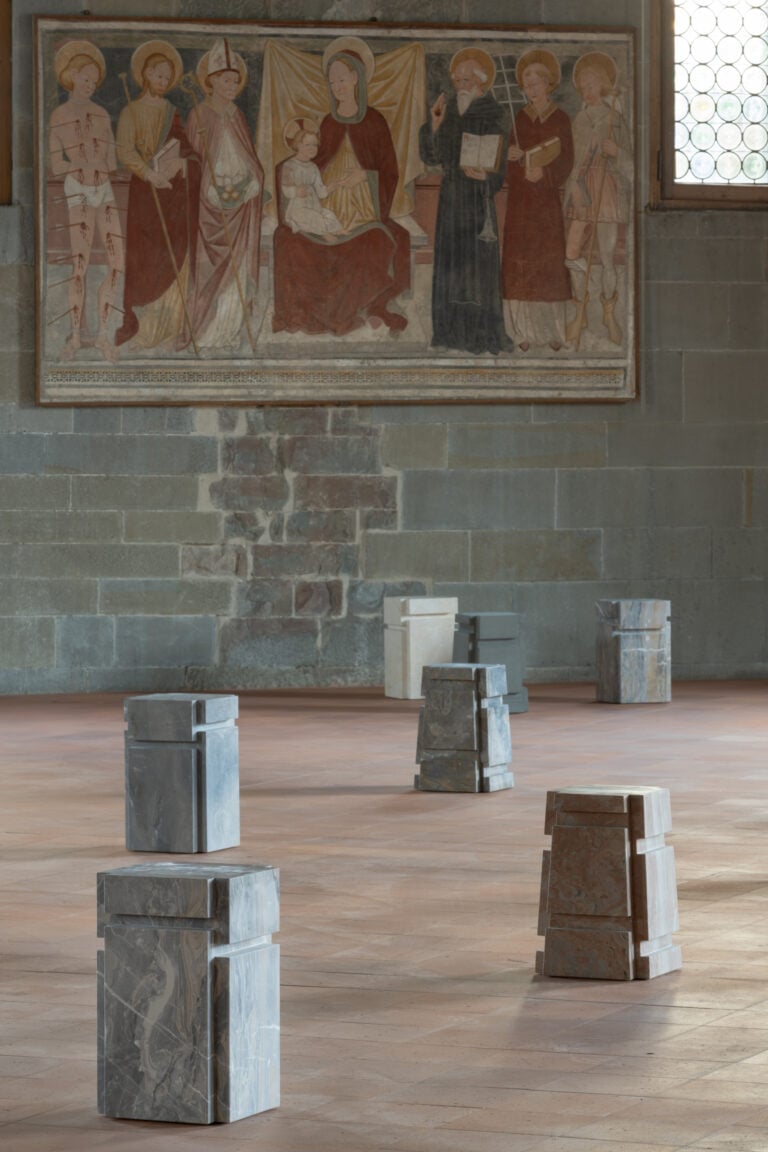 Rachel Whiteread, …And the Animals Were Sold, installation view at GAMeC / Palazzo della Ragione, Bergamo, 2023. Photo Lorenzo Palmieri. Courtesy GAMeC - Galleria d'Arte Moderna e Contemporanea di Bergamo