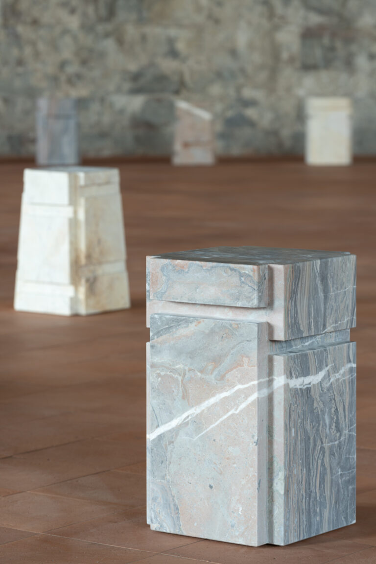 Rachel Whiteread, …And the Animals Were Sold, installation view at GAMeC / Palazzo della Ragione, Bergamo, 2023. Photo Lorenzo Palmieri. Courtesy GAMeC - Galleria d'Arte Moderna e Contemporanea di Bergamo