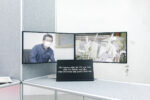 Rebecca Moccia, Ministry of Loneliness, installation view at Fondazione ICA, Milano, 2023. Courtesy of the artist and Fondazione ICA. Photo Diego Mayon supported by Outset Partners