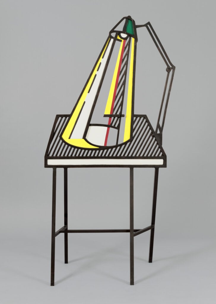 Roy Lichtenstein, Lamp on Table, 1977