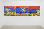 Runo B, Cliffhanger, 2023, exhibition view at Matèria Roma. Courtesy Matèria Roma, Photo Roberto Apa