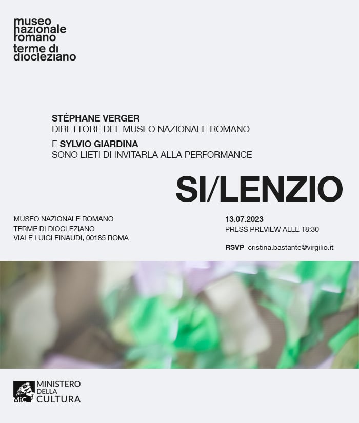 Sylvio Giardina – Si/lenzio