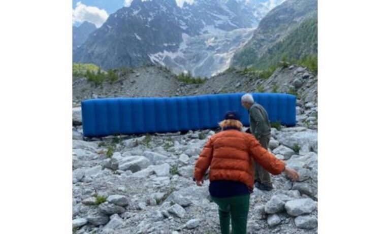 Stefano Cerio, Reportage, La Danza dei Ghiacciai, Les Maisons de Judith Pra Sec, Val Ferret, Courmayeur, 2023