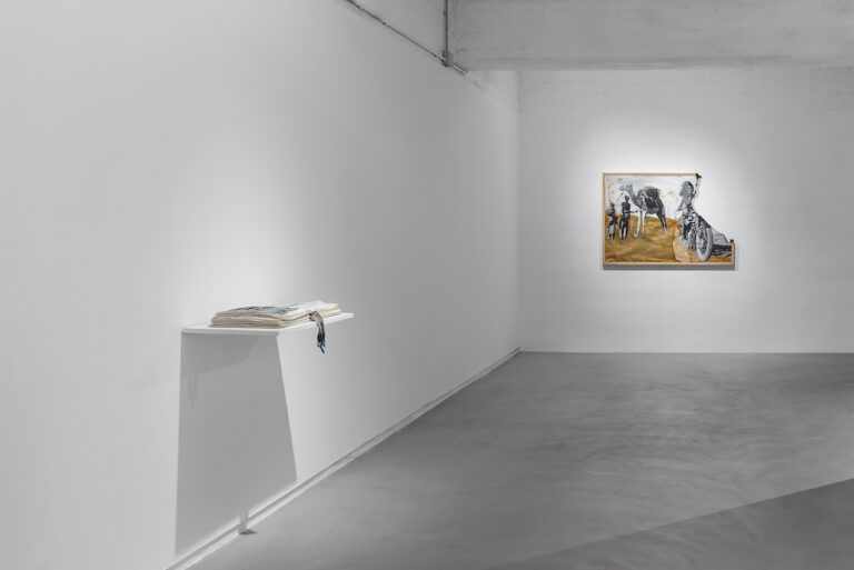 Stratificazioni, installation view at ArtNoble gallery, Milano, 2023. Courtesy ArtNoble gallery. Photo Michela Pedranti