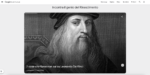 Svelare Leonardo, Theme Page, Credits Google Arts & Culture