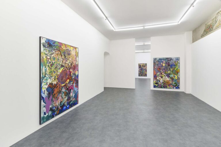 Tiziano Martini, Andreae, installation view at A+B Gallery, Brescia, 2023. Photo Petrï Gilberti