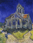 «Chiesa di Auvers» (1890), di Vincent van Gogh. Parigi, Musée d’Orsay. Foto Patrice Schmidt. © Musée d’Orsay, Dist. Rmn-Grand Palais