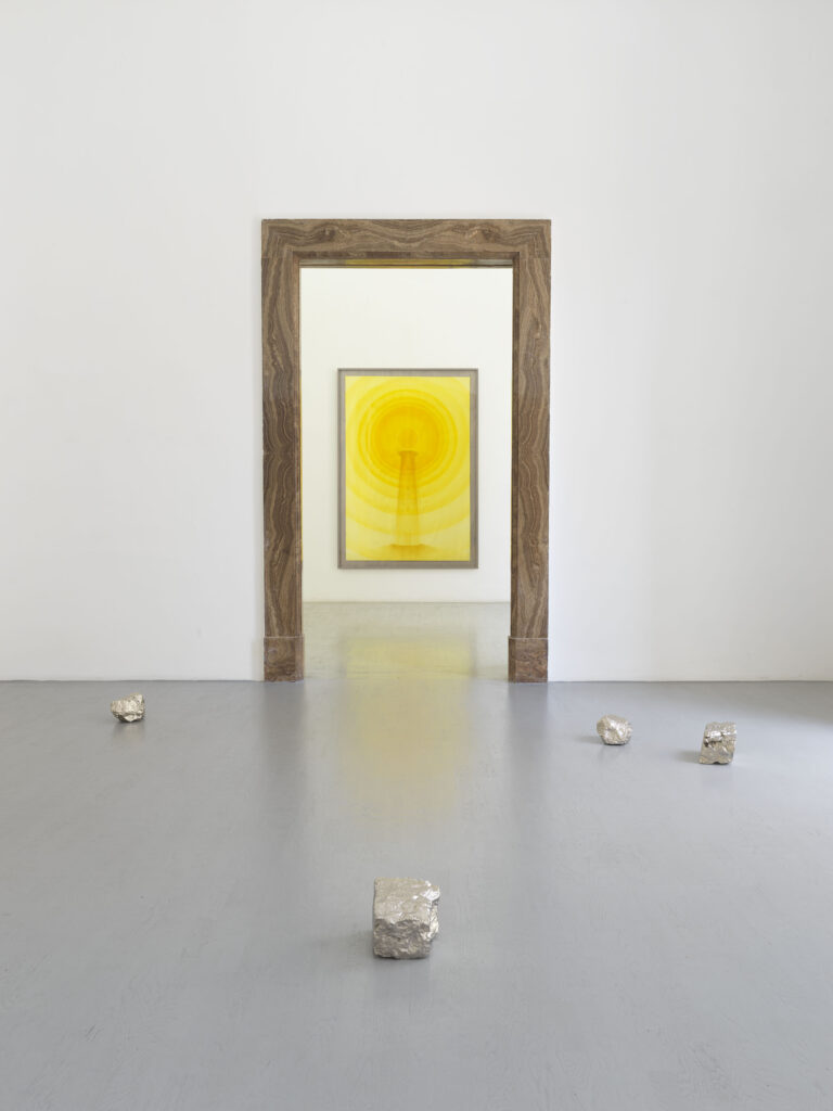 Veronica Bisesti, Dove brulica l'altrove, installation view at Alfonso Artiaco, Napoli, 2023