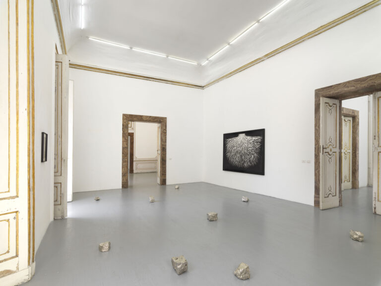 Veronica Bisesti, Dove brulica l'altrove, installation view at Alfonso Artiaco, Napoli, 2023