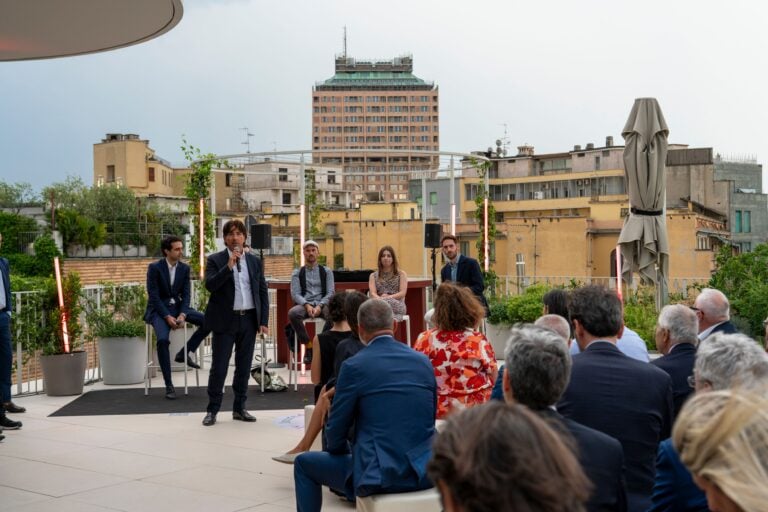 Wellio Duomo, Milano, luglio 2023. Evento di presentazione dell'opera 'Days' di Lorenza Longhi. Ph. Ambra Parola. Courtesy Covivio