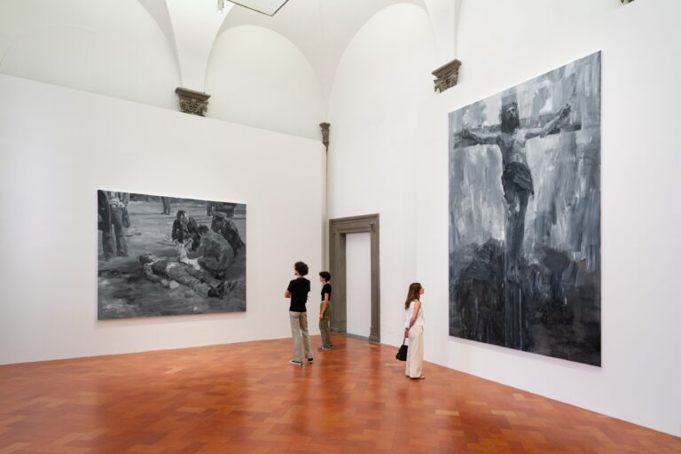 Yan Pei Ming, Palazzo Strozzi ©photo Ela Bialkowska OKNO studio