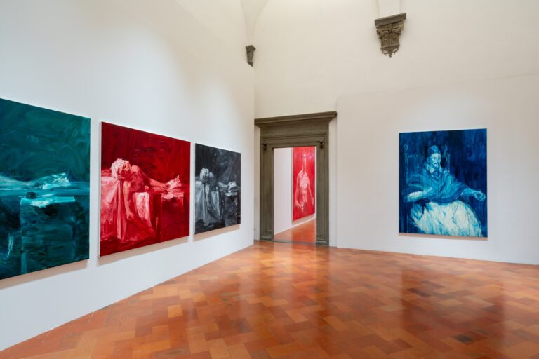 Yan Pei Ming, Palazzo Strozzi ©photo Ela Bialkowska OKNO studio